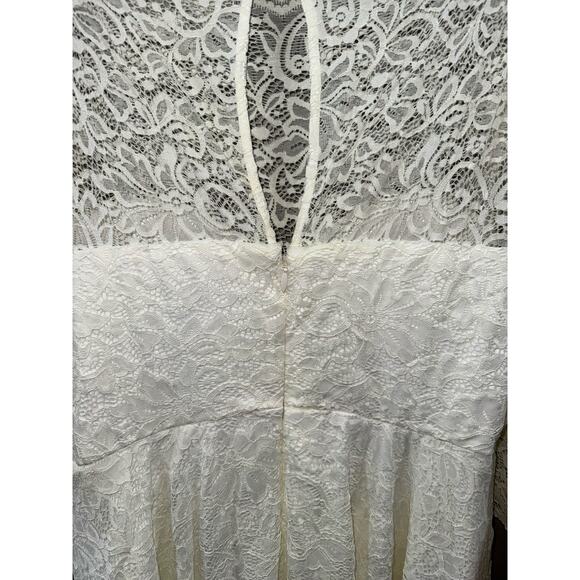 Torrid size 22 NWT Ivory Ever After Wedding Dress - Picture 5 of 7